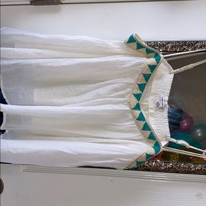 Beaded White Camisole